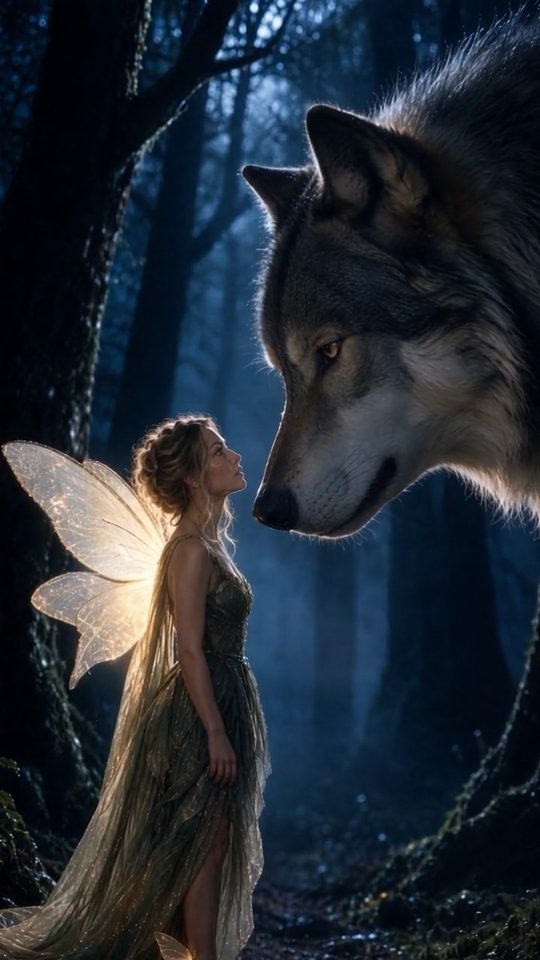Glam Fairy and the Wolf, a film by The Listing Fairies